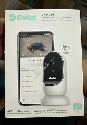 Owlet Cam baby monitor (boxed) - WiFi video camera