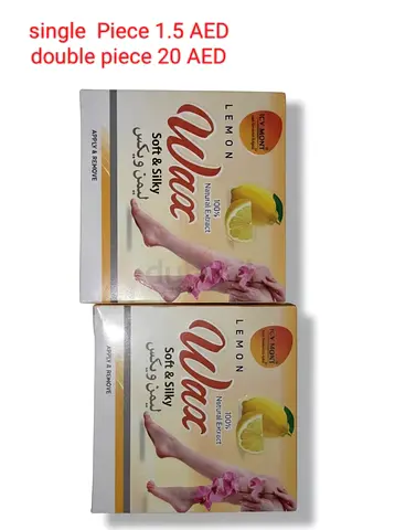 Box of Lemon Scented Wax Strips - Soft Silky (New)