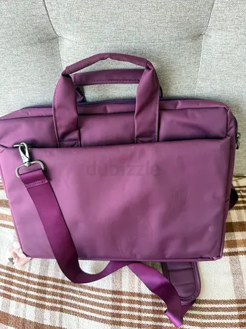 Purple Laptop Bag / Backpack with Detachable Shoulder Strap 13.3 inches