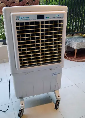 Portable Evaporative Air Cooler on Wheels