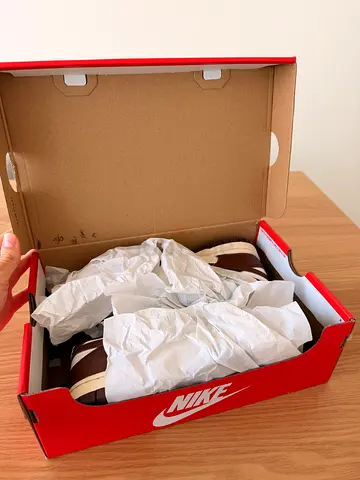 Nike Dunk Low chocolate /white sneakers in original box - 100% new
