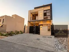 Modern villa – 4 master bedrooms – living room – lounge – maid's room – high-end finishes