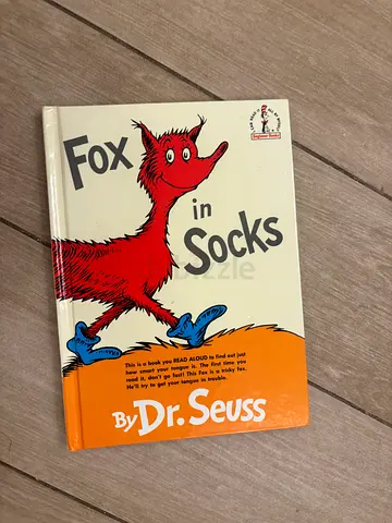 Fox in Socks by Dr. Seuss - Childrens Hardcover Book