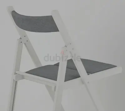 Ikea Chair with Grey Fabric