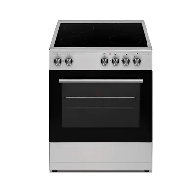 Veneto Cooking Range 60 X 60 Cm 4 Radiant Heaters Free Standing Cooker Stainless Steel New