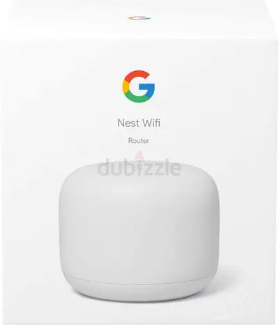 Google Nest Wifi Router (White) - Single Unit
