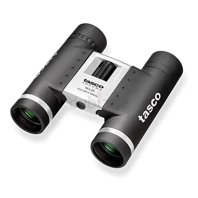 Tasco 10x25 Compact Binoculars - Lightweight, Folding Design