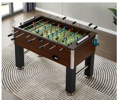New Foosball Table - 139 x 76 x 87.5 cm, Plywood Apron, MDF Playfield