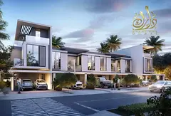 1% Monthly|4BR Villa| Waterfront Living | Single Row| NEAR TO BEACH LAGOONS LUXURY