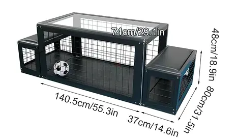 FOOTBALL UNDER THE TABLE