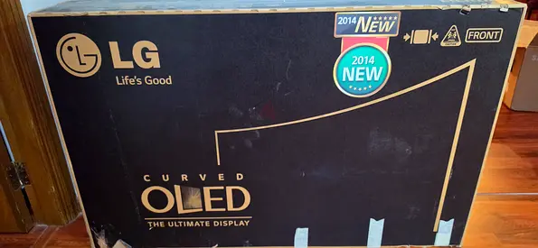 LG Curved OLED TV (boxed) - 2014 model, good condition #gaming #PC Monitor
