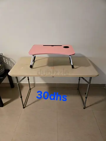 The table