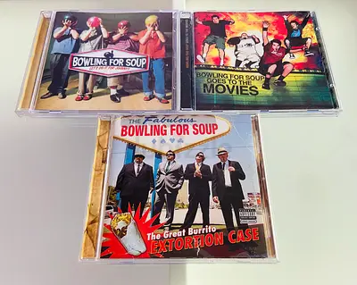 3 Bowling For Soup Music CD’s