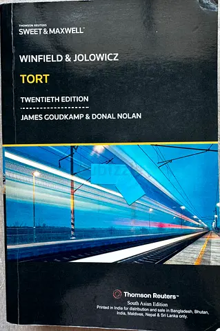 Tort - Winfield and Jolowicz
