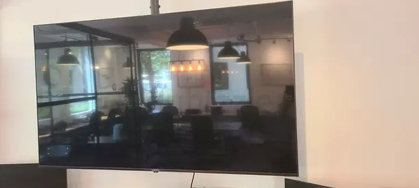 LG 65 Smart LED TV - Good Condition, Roof Mounted