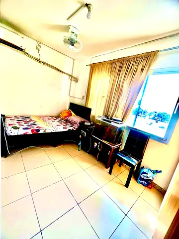 Big partition with balcony for rent in Al Karama