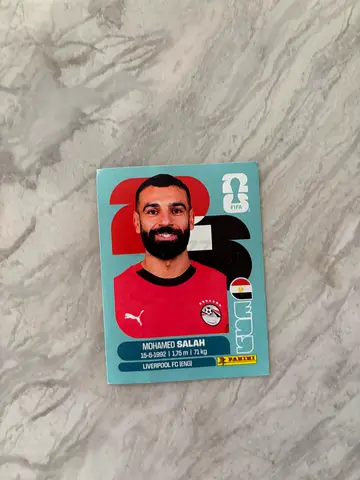 Panini World Cup 2022 Sticker - Mohammed Salah (Egypt) #23 - Single Sticker
