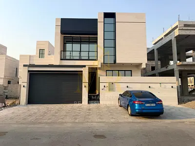 Luxury villa for sale in Ajman | Two floors with roof | 5 master bedrooms | Direct from owner