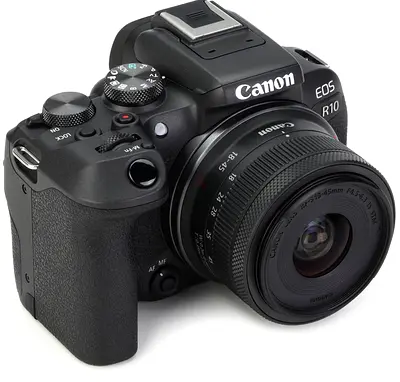 Canon EOS R10 with 18-45mm kit lens - Excellent condition