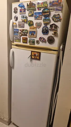 White Top-Freezer Refrigerator - Good Working Condition