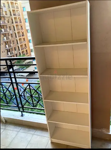 IKEA White 5-Shelf Bookcase - Distress sale