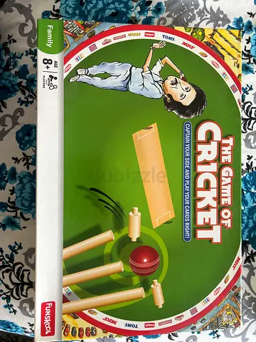 The Game of Cricket board game - family, age 8+