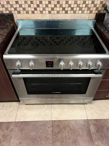 Bosch 90cm Ceramic Hob  Electric Oven - Good Working Condition