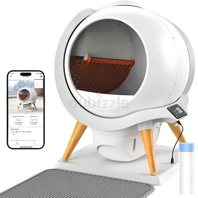 Smart Automatic Self-Cleaning Cat Litter Box 🐾 (Al Ain / Dubai)