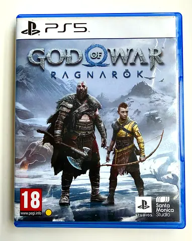 GodofWar Ragnarök (PS5) — Complete Case, Like New