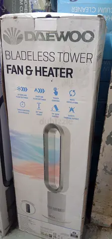 Daewoo Bladeless Tower Fan  Heater - Standing Unit