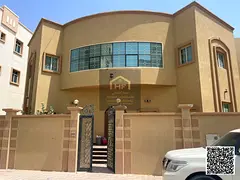 Villa for annual rent consisting of five master bedrooms with two living rooms and a large majlis, e