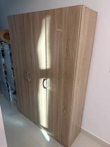 Light oak 3-drawer  cabinet / storage unit - good condition