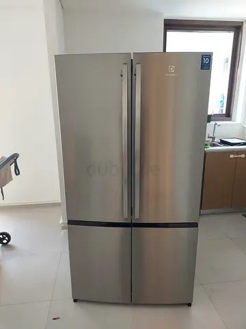 Electrolux stainless steel French-door refrigerator - good condition