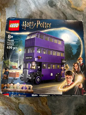 LEGO Harry Potter Knight Bus set (499 pcs) - 8+, sealed box pictured