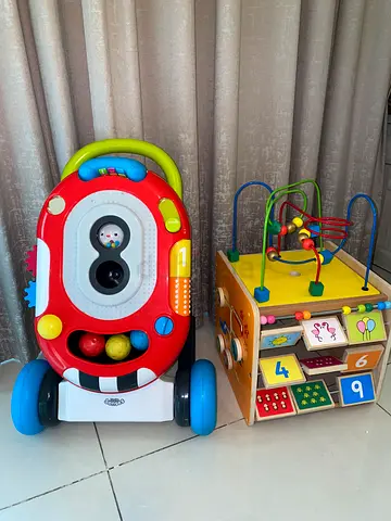 Montessori toys and baby walker - ELC/ HAPE / Little SENSES