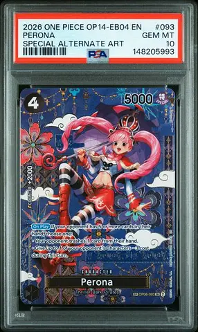 Psa 10 SP perona
