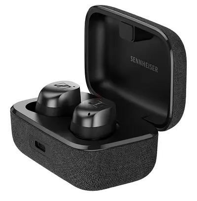 Sennheiser True Wireless Earbuds with Charging Case - Good Condition