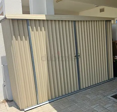 OUTDOOR STORAGE SHED FOR SALE 🏡 As Good As New Perfect size for townhouse/villa side paths and nar