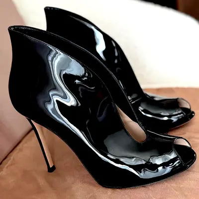 GIANVITO ROSSI luxury premium brand ankle boots. Authentic.