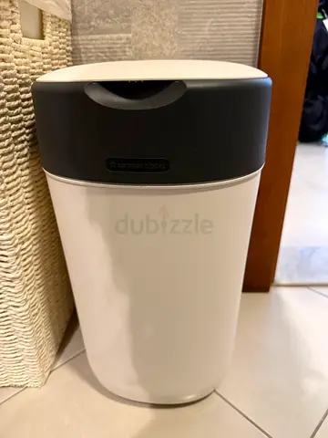 tommee tippee diapers bin - White, Good Condition