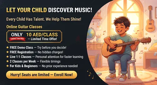 🎸 Online Guitar Classes | FREE Demo Class | Learn from Home