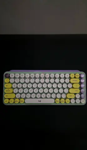 Logitech POP Wireless Keyboard (Pink)