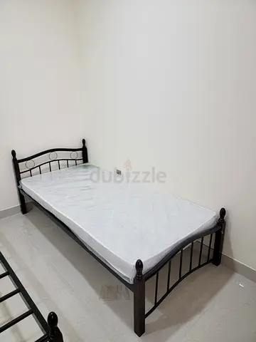 Brand new single wooden steel beds available.