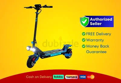 Wind Horse Electric Scooter 3600W 65KM Range 80KM Speed, H8 - Blue | Brand New | 06 Month Warranty |