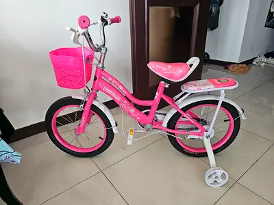 URGENT...Kids Bicycle with Training Wheels and Front Basket