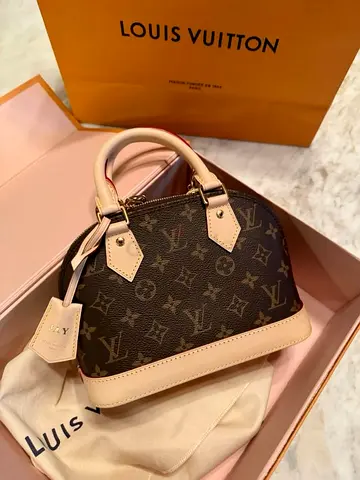 Louis Vuitton Alma BB Monogram Handbag - super master quality