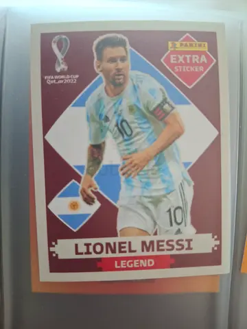Lionel messi fifa world cup 2022 extra sticker
