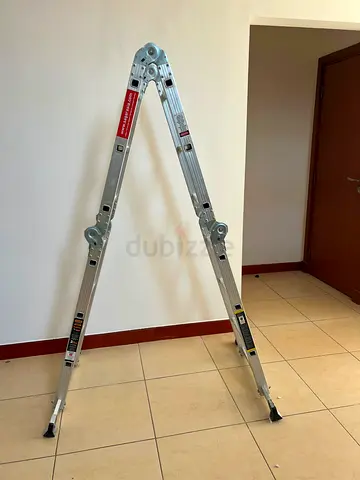 Aluminium Multi-Position Folding Ladder - Good Condition
