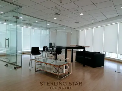 Negotiable | Fitted Office | Burlington Tower | Burj Khalifa & Canal Views