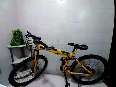 Yellow Full-Suspension Mountain Bike - Used, Good Condition